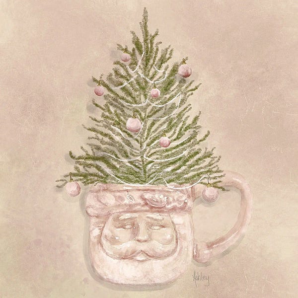 Farmhouse Festive: Pink Cup Of Cheer by Ashley Bradley
