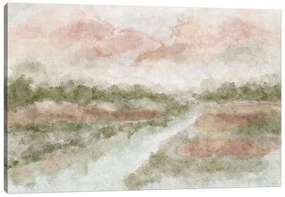 Peaceful Waters Canvas Art Print - Cloud Art