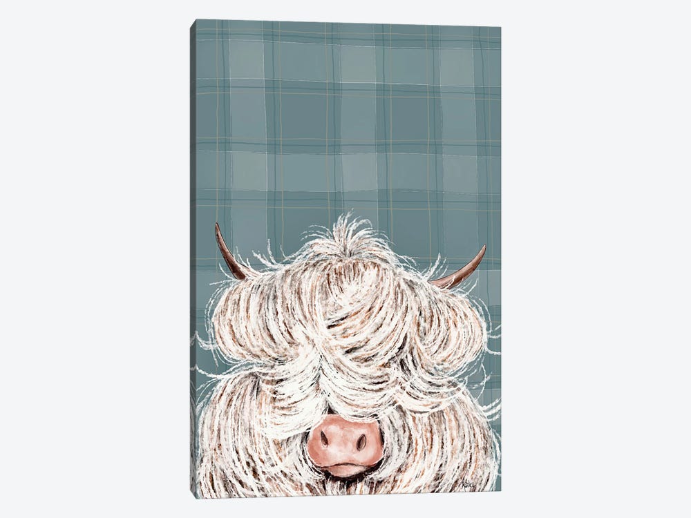 Shaggy Cow by Ashley Bradley 1-piece Art Print