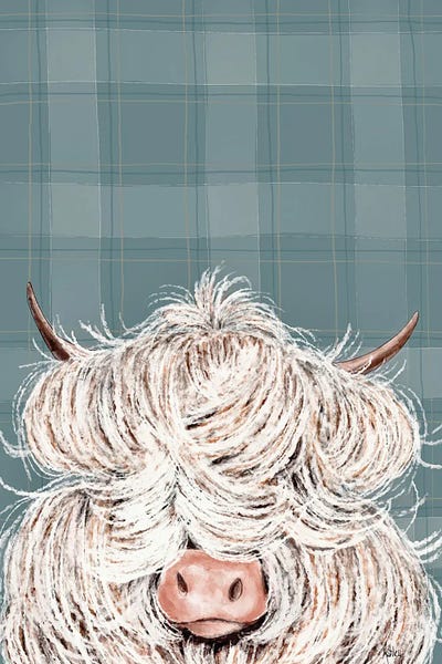Gingham: Shaggy Cow by Ashley Bradley