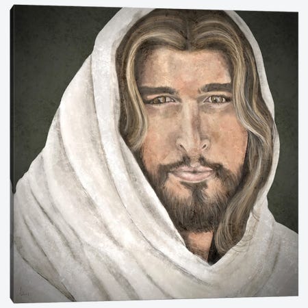 Jesus Canvas Print #ASB245} by Ashley Bradley Canvas Art
