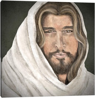 Jesus Canvas Art Print - Ashley Bradley