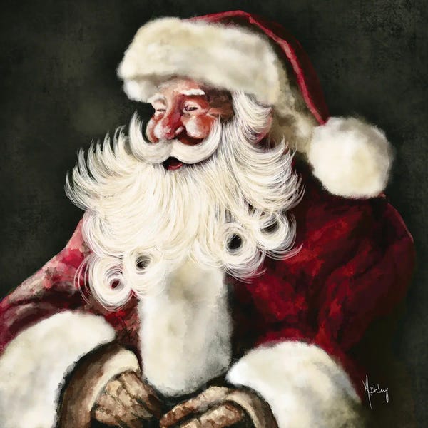 Vintage Christmas: Silly Santa by Ashley Bradley