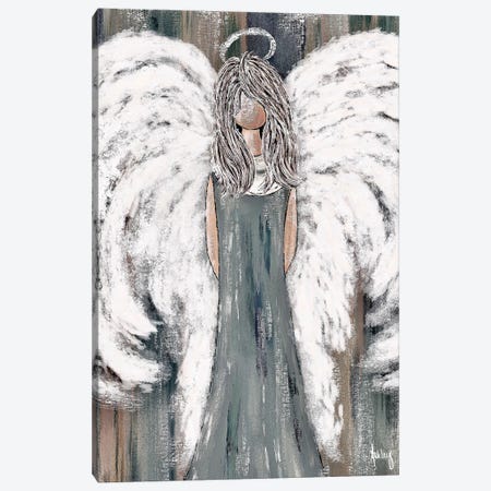 Farmhouse Guardian Angel II Canvas Print #ASB264} by Ashley Bradley Canvas Art