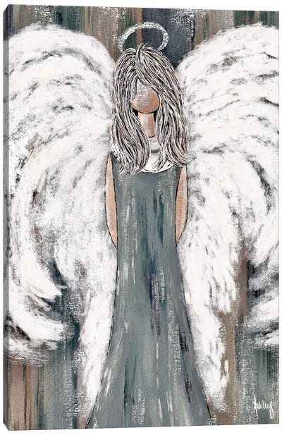 Farmhouse Guardian Angel II Canvas Art Print - Ashley Bradley