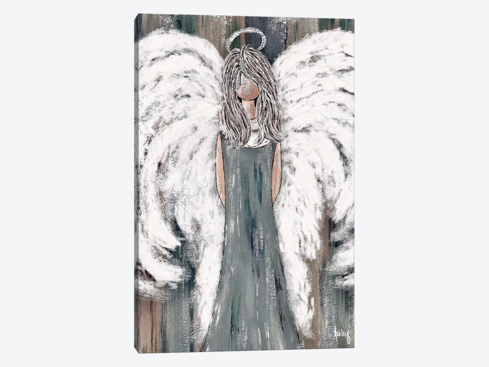 Farmhouse Guardian Angel II by Ashley Bradley 1-piece Canvas Art Print