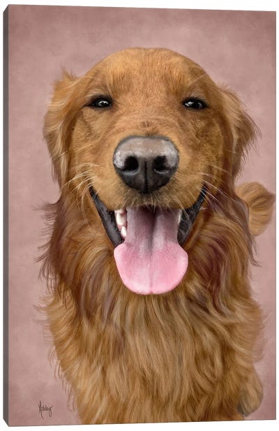 Charlie The Dog Canvas Art Print - Ashley Bradley