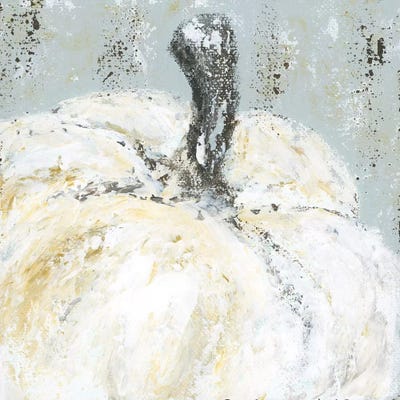 Palette Knife Pumpkin by Ashley Bradley art print