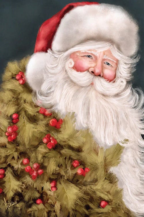 Old World Santa by Ashley Bradley wall art