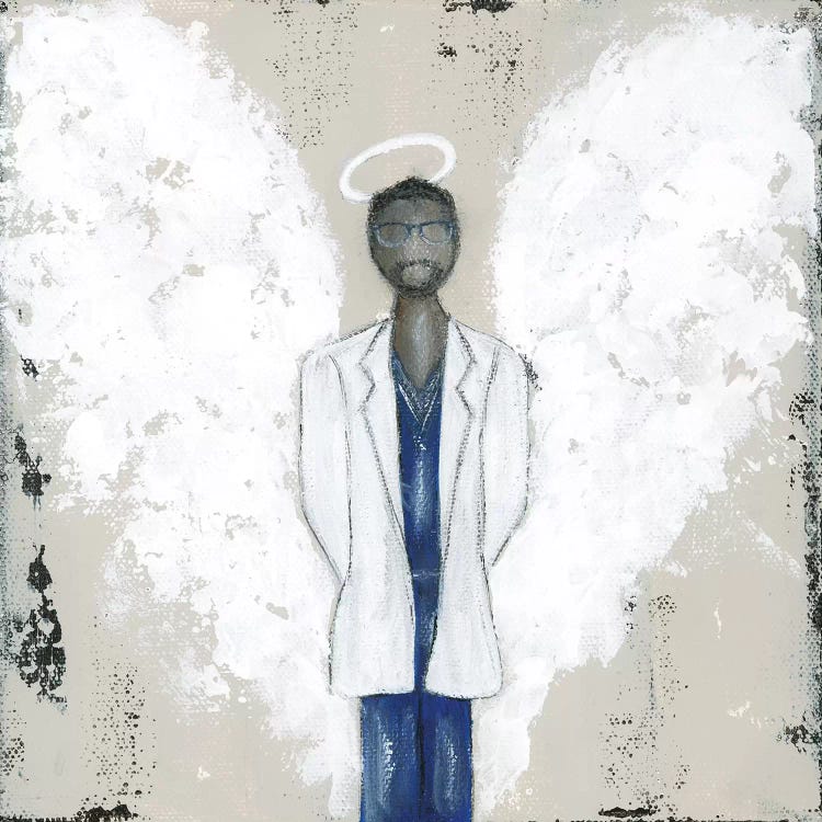 African American Doctor Angel