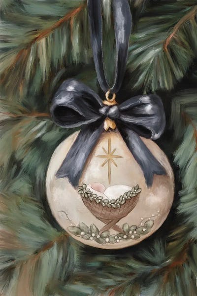 Ashley Bradley: Baby Jesus Ornament by Ashley Bradley