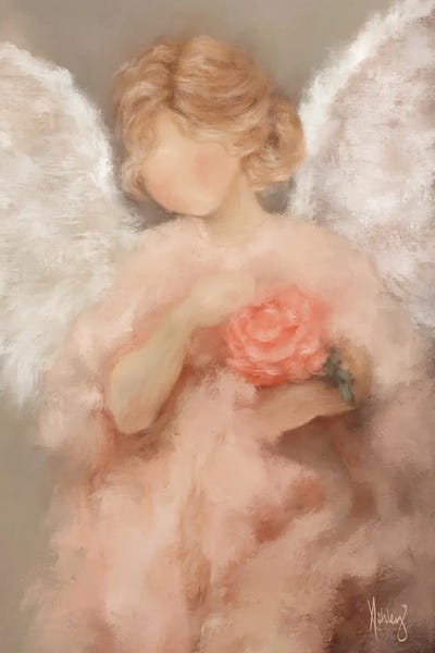 Modern Farmhouse Décor: Heavenly Wings II by Ashley Bradley