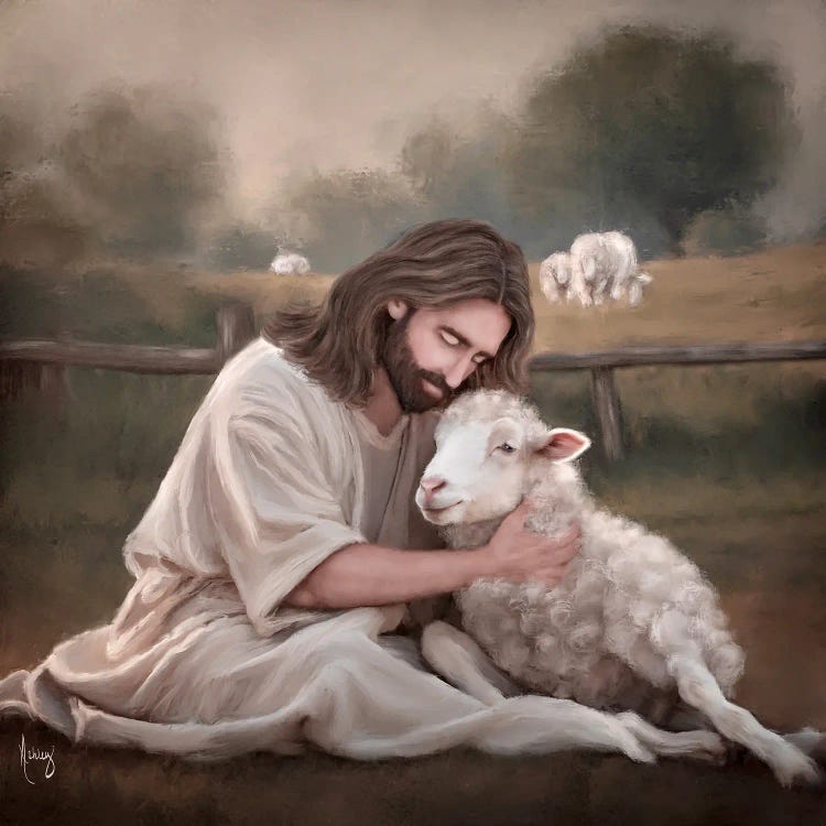 The Lost Lamb by Ashley Bradley wall art