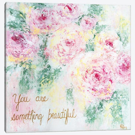 Something Beautiful Canvas Print #ASB35} by Ashley Bradley Canvas Wall Art
