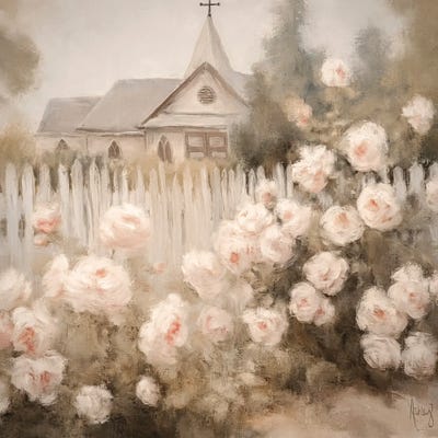 Worship And Roses by Ashley Bradley art print