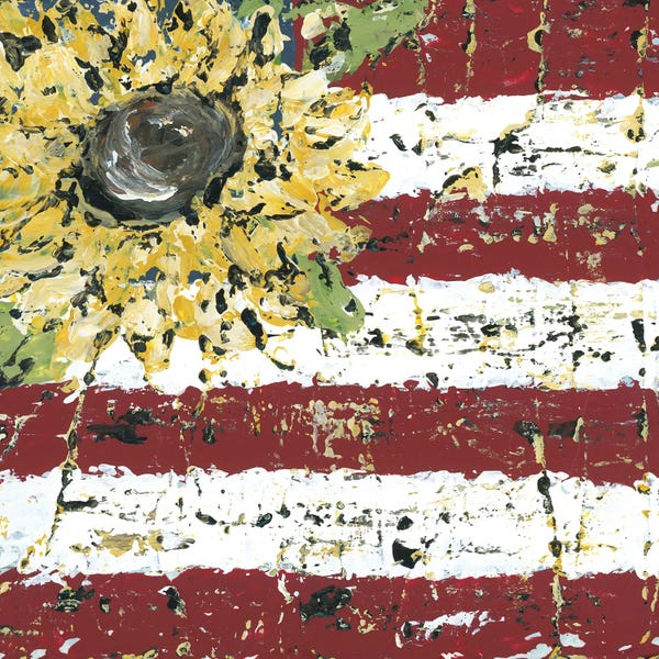 American Décor: Sunflower Flag by Ashley Bradley
