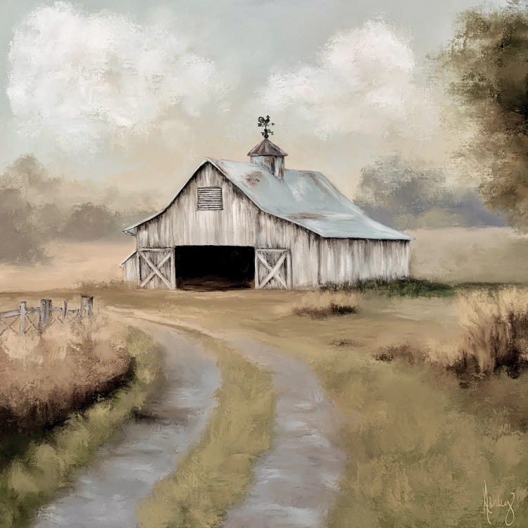 Weathered Barn by Ashley Bradley wall art