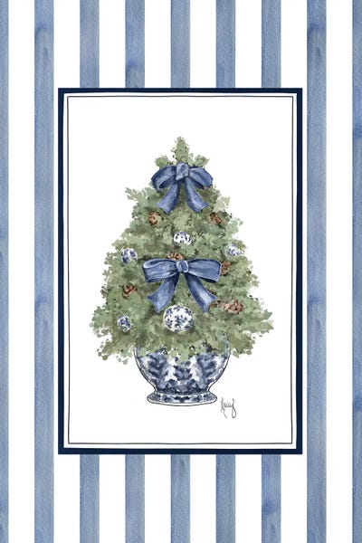 Chinoiserie Christmas by Ashley Bradley art print