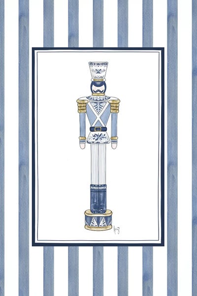 Chinoiserie Nutcracker by Ashley Bradley art print