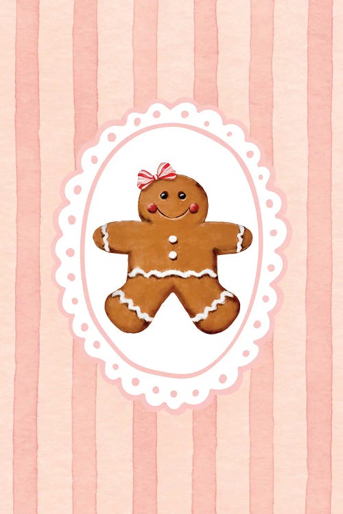 Pink Gingerbread Girl