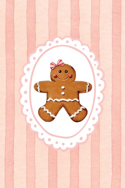 Pink Gingerbread Girl