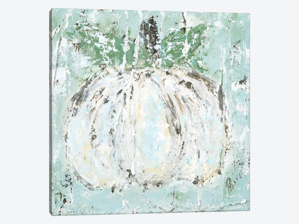 White Pumpkin by Ashley Bradley 1-piece Canvas Wall Art