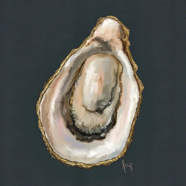 Ashley Bradley: Gilded Oyster by Ashley Bradley