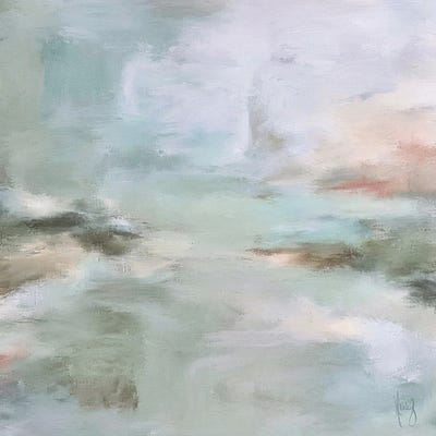 Ashley Bradley - Multi Panel Prints: Quiet Estuary by Ashley Bradley