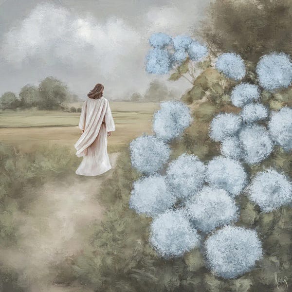 Ashley Bradley: Jesus And Hydrangeas by Ashley Bradley