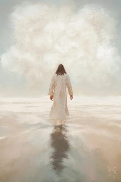 Canvas Art Prints: Walk on Water by Ashley Bradley