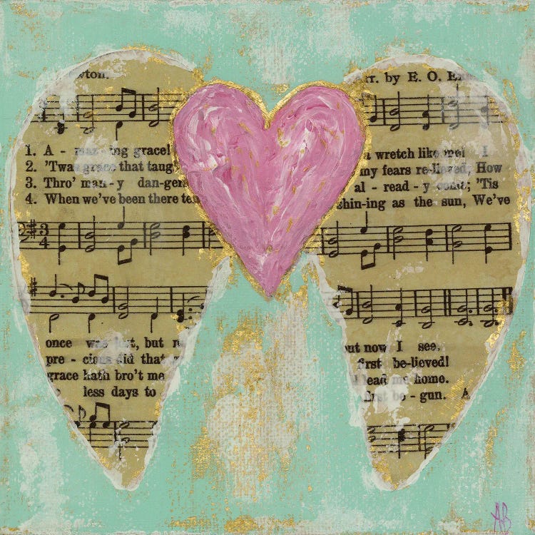 Amazing Grace Pink by Ashley Bradley wall art