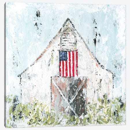 Americana Barn Canvas Print #ASB4} by Ashley Bradley Canvas Wall Art