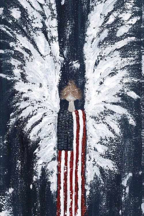 Americana Angel by Ashley Bradley wall art