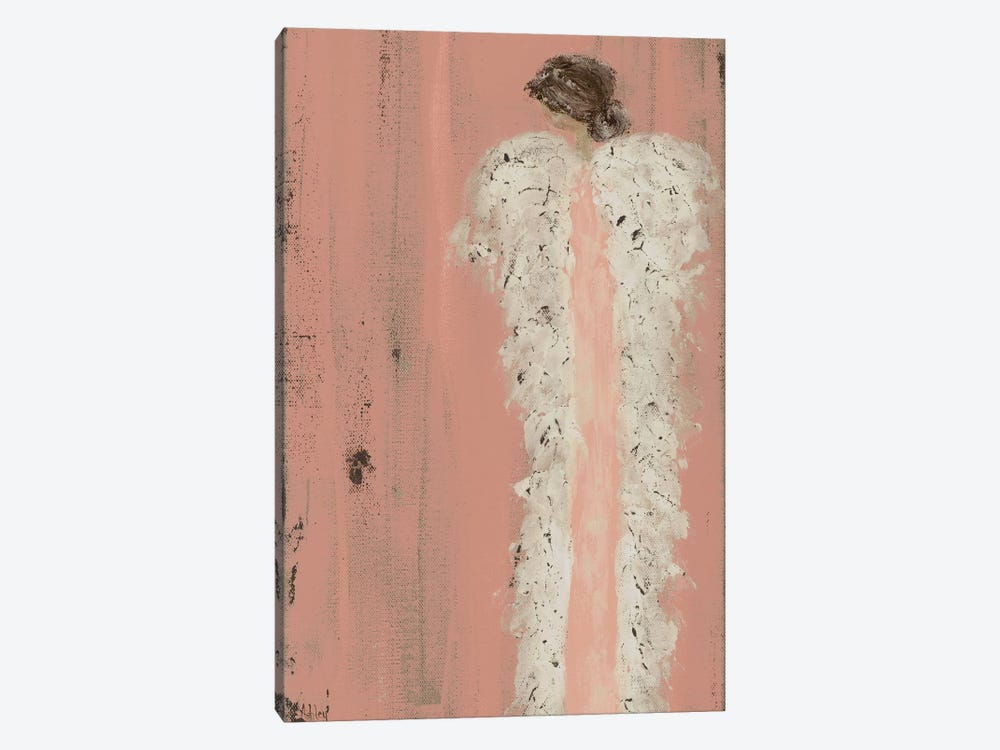 Angel Look Over Shoulder by Ashley Bradley 1-piece Art Print