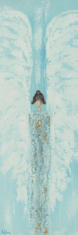 Blue Vertical Angel by Ashley Bradley wall art