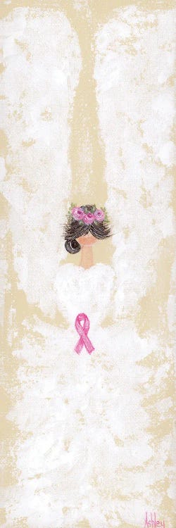 Breast Cancer Angel by Ashley Bradley wall art