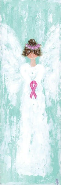 Religion & Spirituality: Breast Cancer Angel II by Ashley Bradley