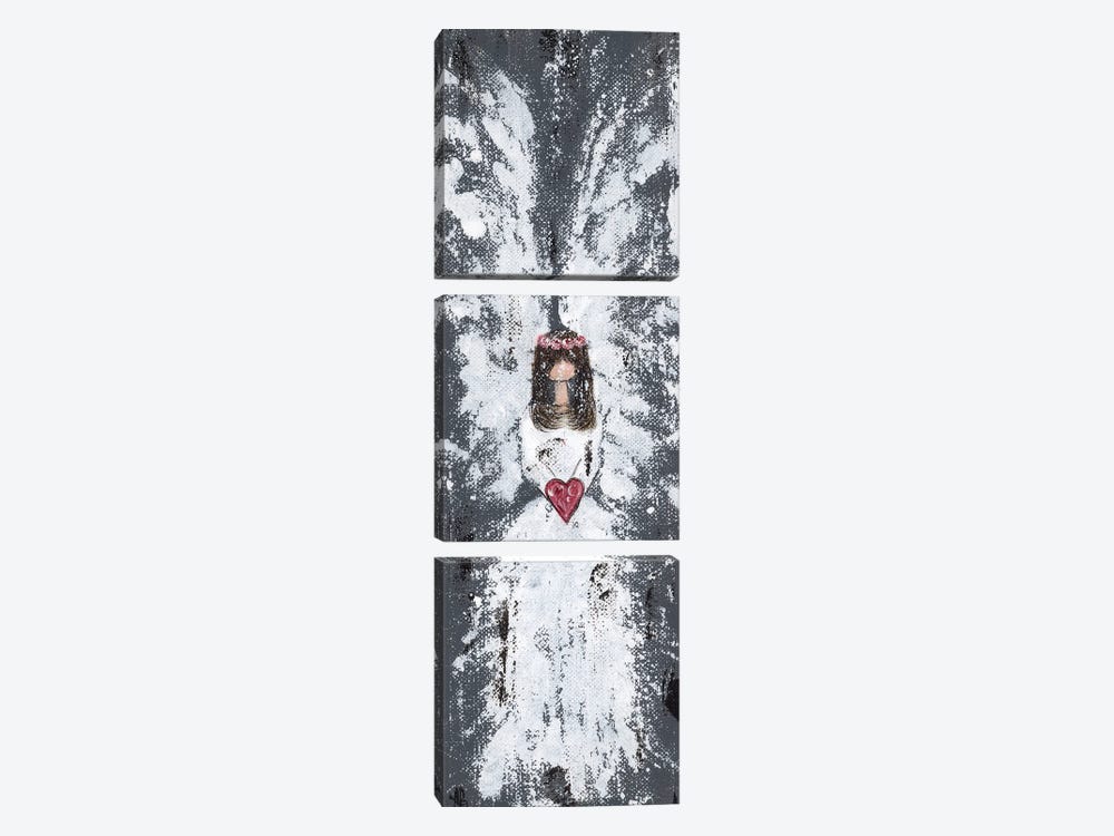 Country Angel 3-piece Canvas Print
