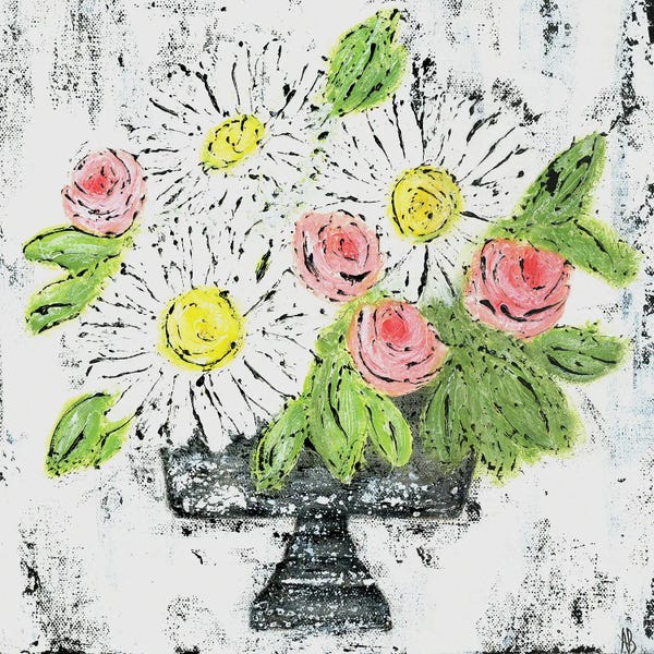 Daisies: Daisy Floral by Ashley Bradley