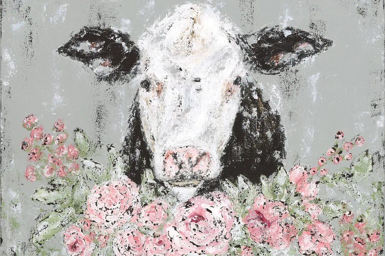 Floral Cow