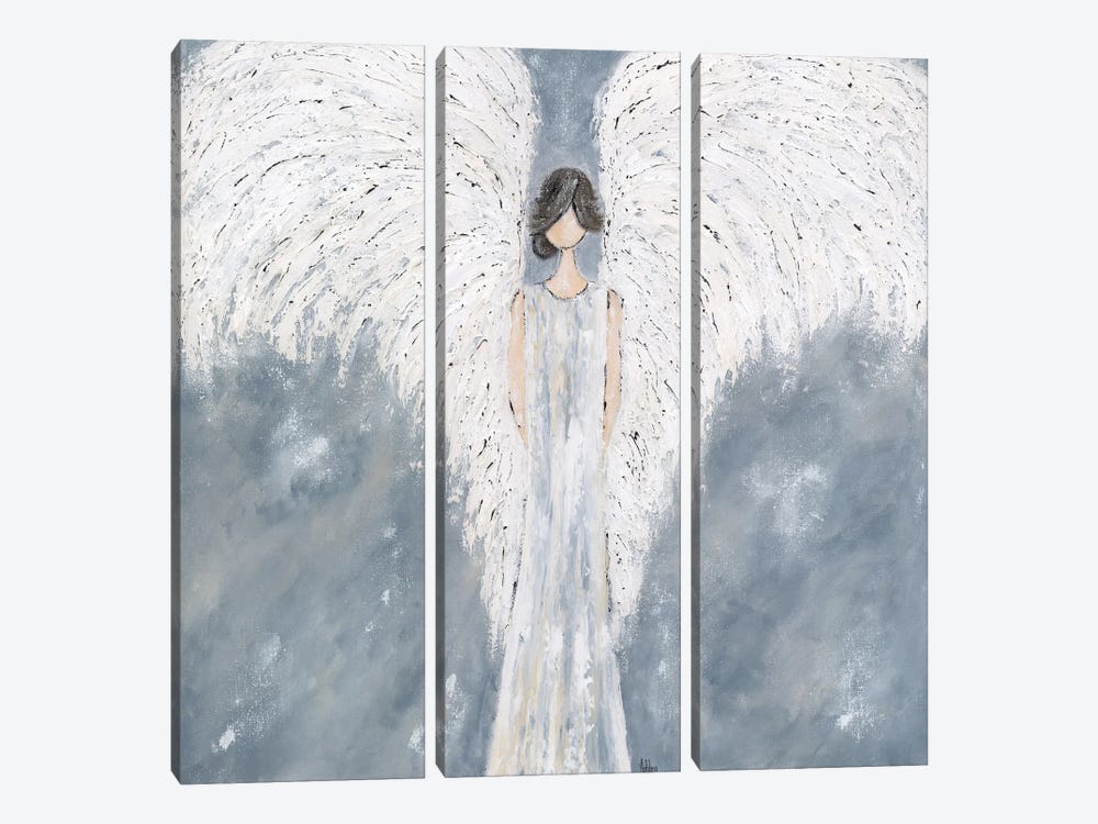 Guardian Angel by Ashley Bradley 3-piece Canvas Print