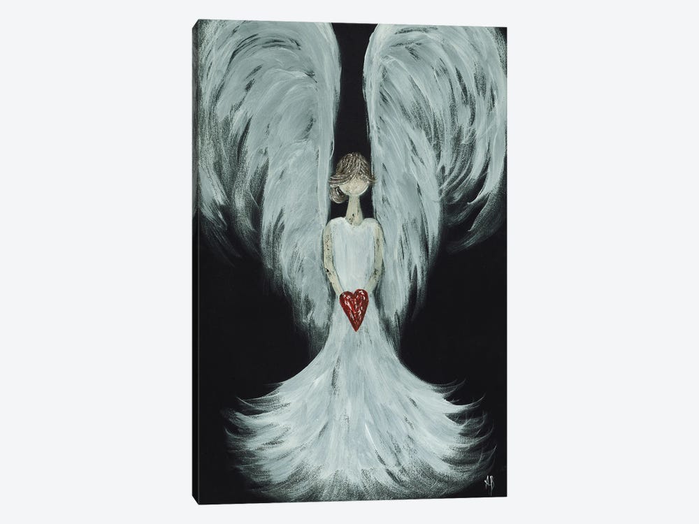 Heart Angel by Ashley Bradley 1-piece Canvas Artwork