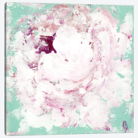 Lavender Peony Canvas Print #ASB89} by Ashley Bradley Canvas Artwork