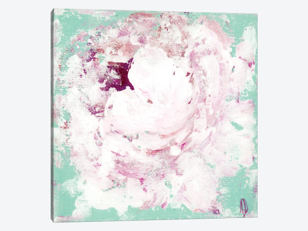 Lavender Peony by Ashley Bradley 1-piece Canvas Wall Art