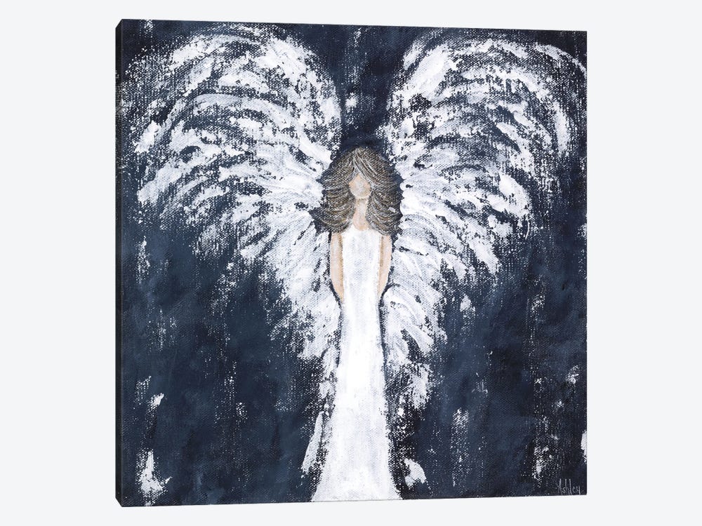 Navy Angel by Ashley Bradley 1-piece Canvas Artwork