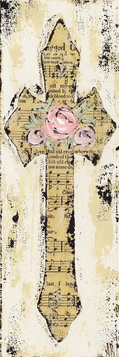 Old Rugged Cross by Ashley Bradley acrylic art print