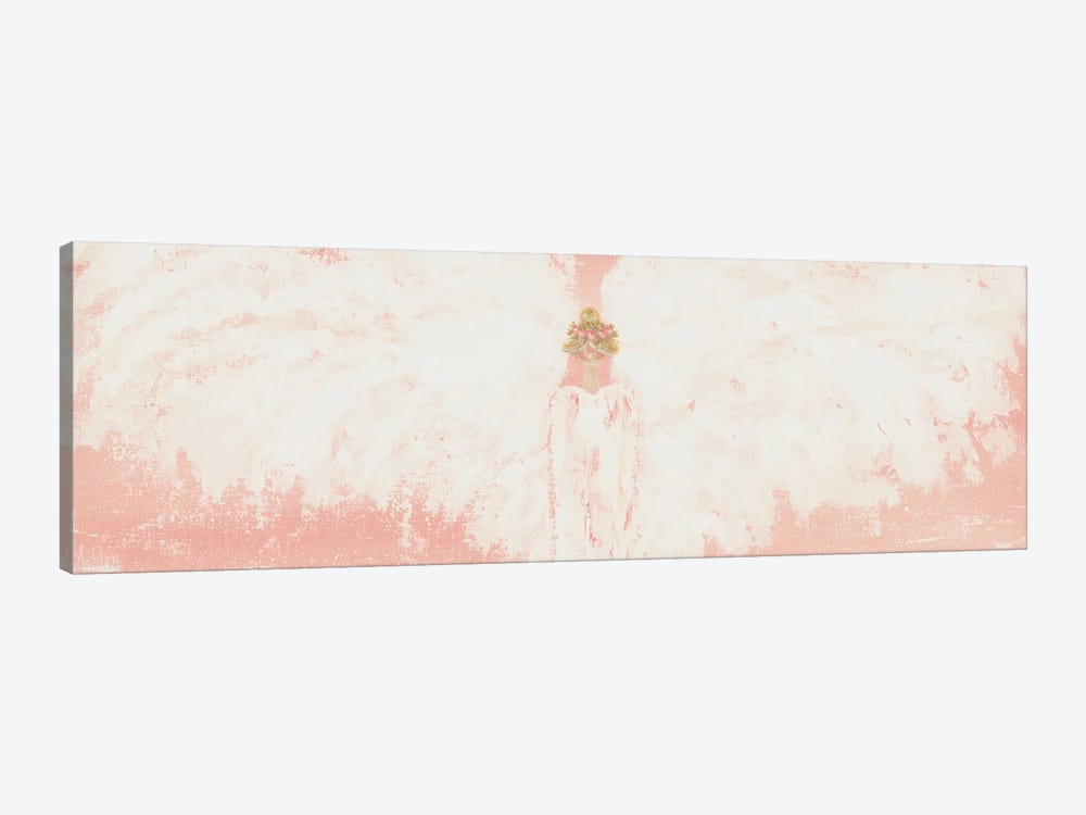 Pink Angel by Ashley Bradley 1-piece Canvas Artwork