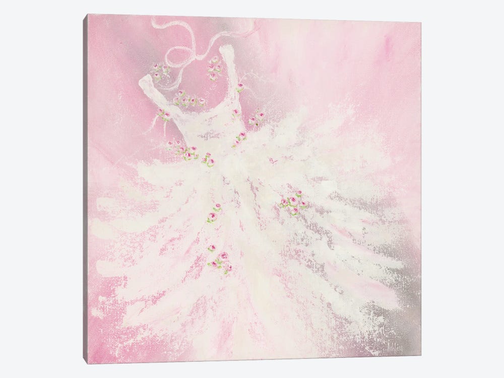 Pink Tutu by Ashley Bradley 1-piece Canvas Art Print