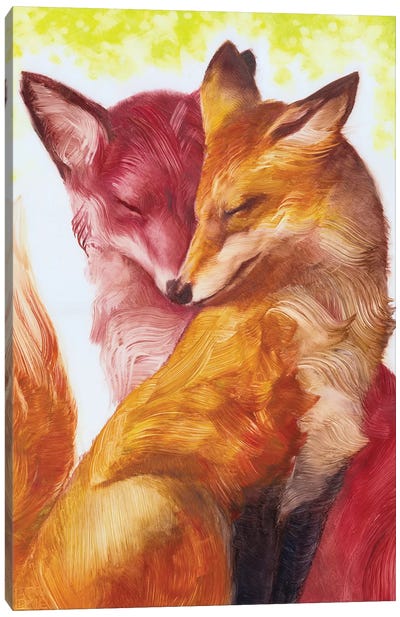 Astoradoria Canvas Art Print - Fox Art