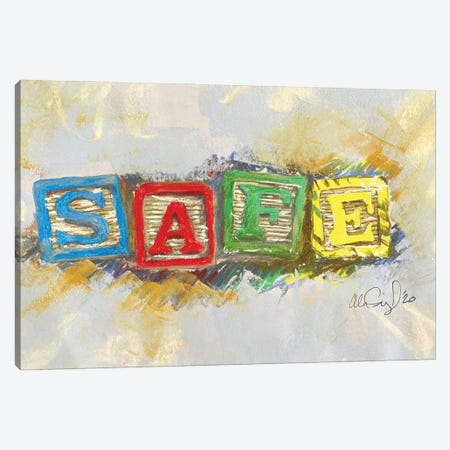 Safe Canvas Print #ASG10} by Alan Segal Canvas Wall Art